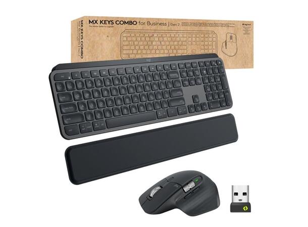 Logitech MX Keys Combo Gen 2 For Busine Nordisk 