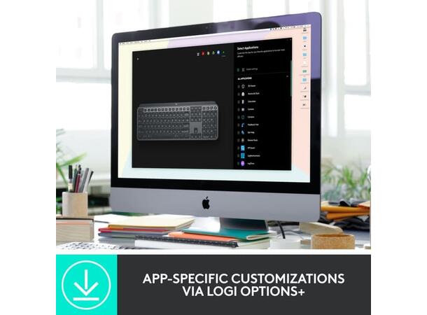 Logitech MX Keys Combo Gen 2 For Busine Nordisk 