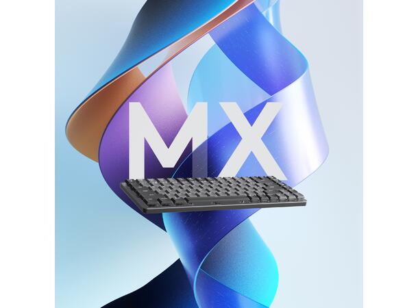 Logitech MX Mechanical Mini Minimalist T Bluetooth, USB, trådløs, tactile knapper 