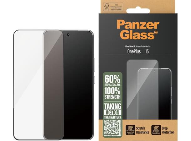 Panzerglass Ultra-Wide Fit OnePlus 15 