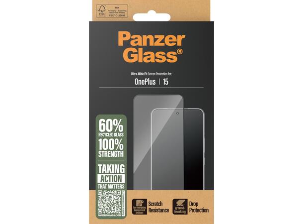 Panzerglass Ultra-Wide Fit OnePlus 15 