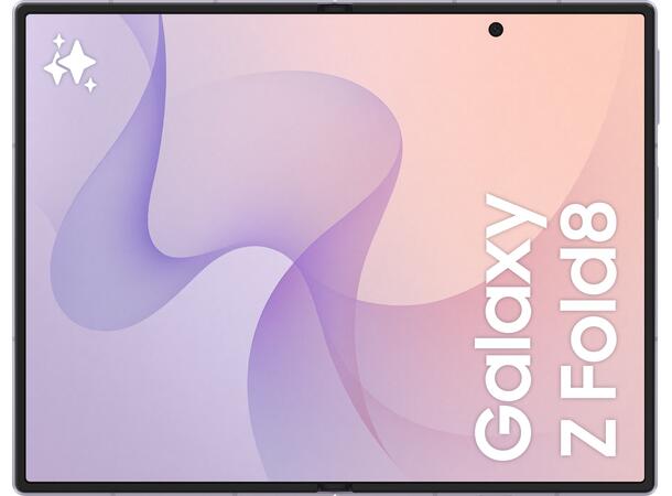 Samsung  Z Fold8 256GB Lilla OBS! Leveres uten vegglader 