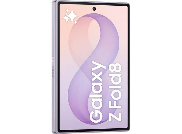 Samsung  Z Fold8 256GB Lilla OBS! Leveres uten vegglader 