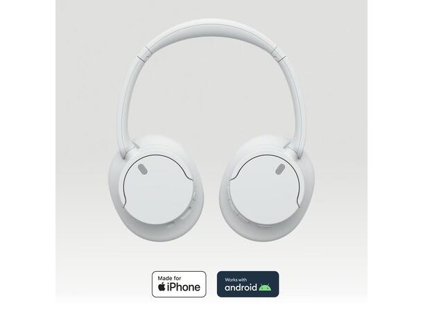 Sony WH-CH720N Wireless Headset White Active noise cancellation, up to 35h bat 