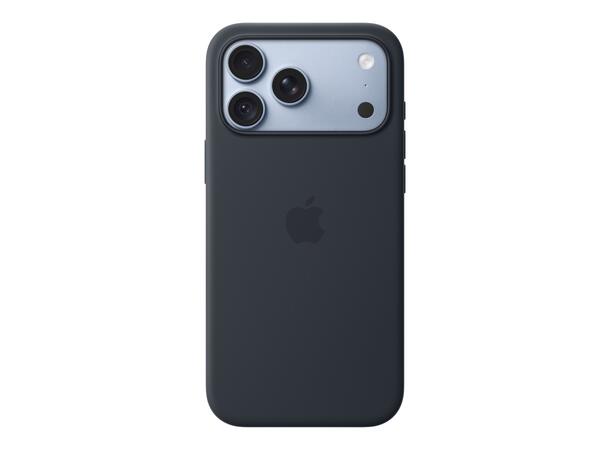 Apple IP18 Pro Max Silicone Case Blå Magsafe 