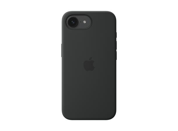 Apple Silicon Cover Black iPhone 16e 