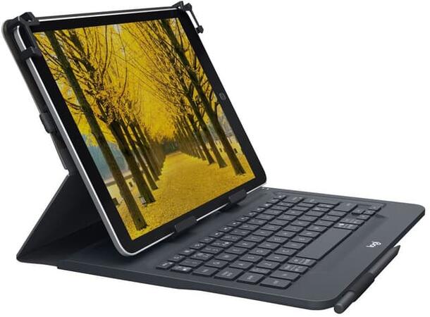 Logitech Universal Folio Nordisk Sort 