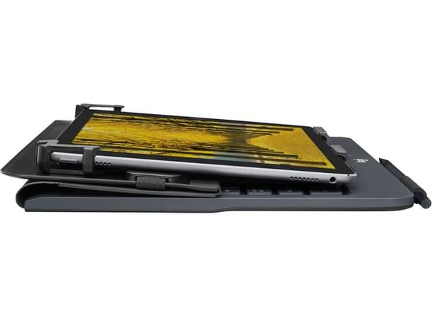 Logitech Universal Folio Tastatur Nordisk Sort 