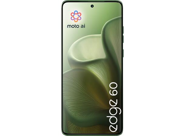 Motorola Edge 60 512GB Grønn Smarttelefon, 6,67" pOLED-skjerm, 50+50+ 