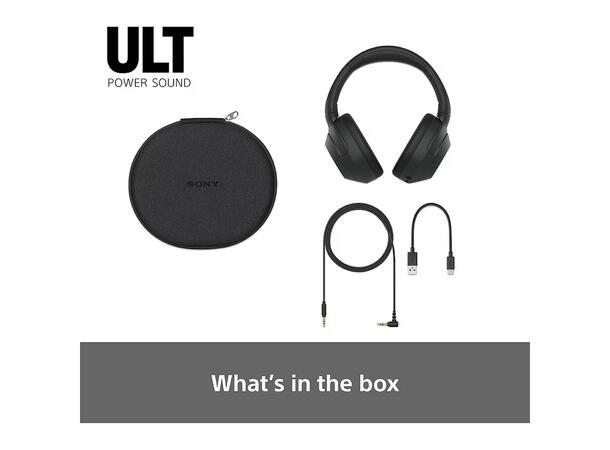 Sony ULT WEAR Svart Trådløse hodetelefoner 