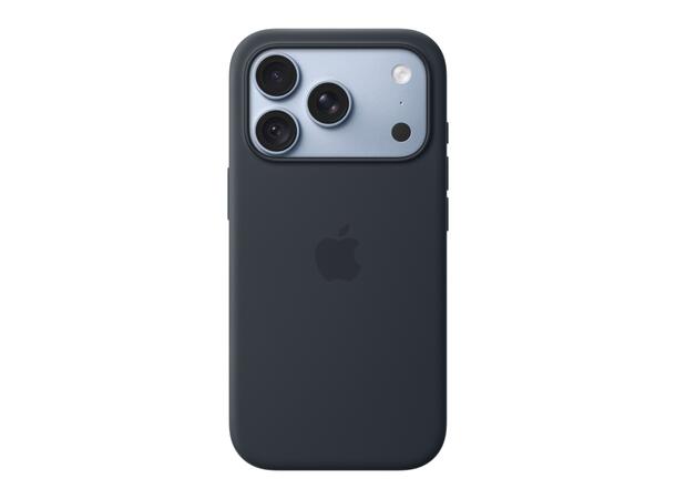 Apple IP18 Pro Silicone Case Blue Magsafe 