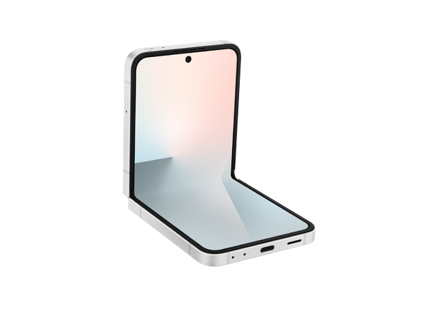 Galaxy Z Flip7 FE 256GB Hvit OBS! Leveres uten vegglader 