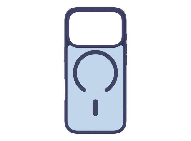 KEY Frosted Case IP17 Pro Blå MagSafe 