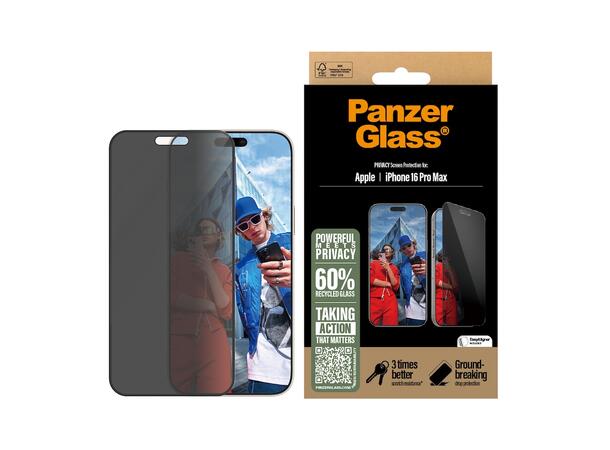 PanzerGlass  Privacy 16 Pro Max iPhone 16 Pro Max 