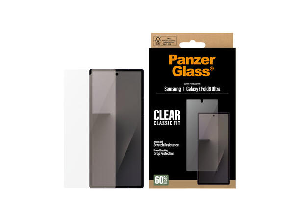 Panzerglass Samsung Fold8 Ultra Glass for utside Galaxy Z Fold8 Ultra 