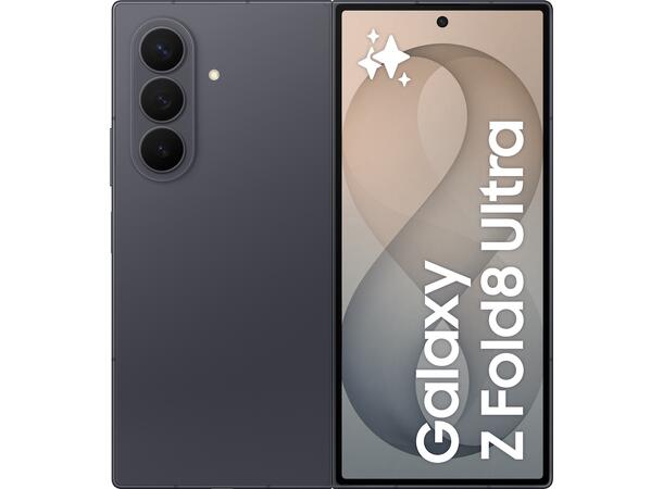 Samsung Z Fold8 Ultra 256GB Sort OBS! Leveres uten vegglader 