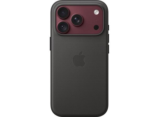 Apple IP18 Pro TechWoven Case Svart MagSafe 