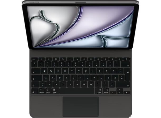 Apple iPad Air 13" Magic Keyboard Sort Norsk layout, tastaturdeksel passer til 