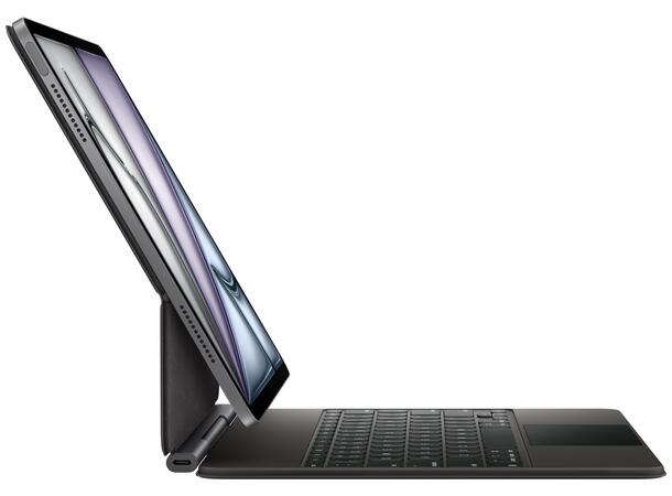 Apple iPad Air 13" Magic Keyboard Svart Norsk layout, tastaturdeksel passer til 