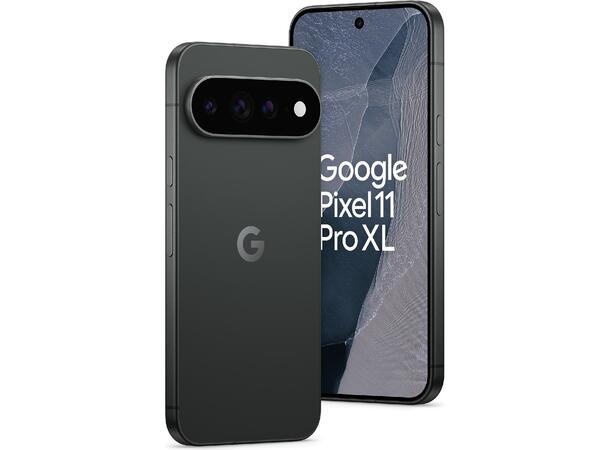 Google Pixel 11 Pro XL 256GB Sort OBS! Leveres uten vegglader 