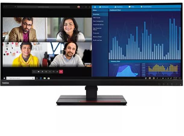 Lenovo ThinkVision P34w-20 34 34" 3440 x 1440pixels IPS 21:9 60Hz 