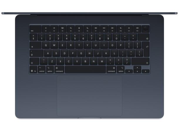 MacBook Air 15" M5 (2026) 512GB Sort Apple 10-kjerners M5 CPU, 16GB, 1TB SSD, 