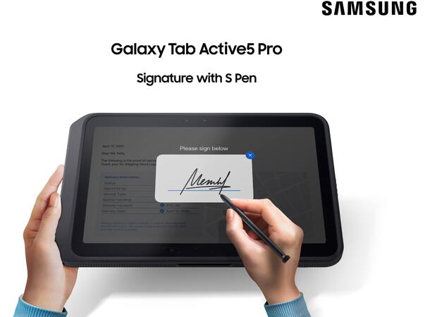 Samsung Tab Active5 Pro 5G 256GB 10,1" Enterprise 