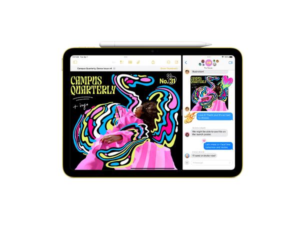 iPad 11" (2025) 128GB WiFi Sølv 11. gen, 11" Liquid Retina-skjerm (2360x 