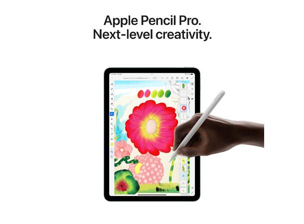 iPad Air 11" (2025) 512GB 5G Lilla 7. gen, 11" Liquid Retina-skjerm (2360x1 