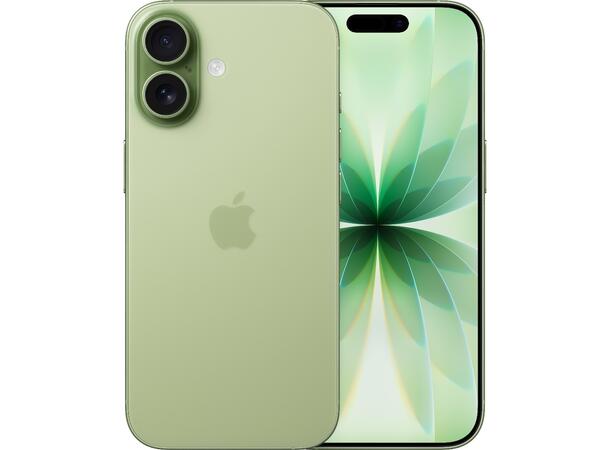 iPhone 17 256GB Grønn OBS! Leveres uten vegglader 