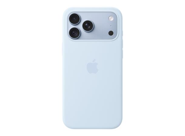 Apple IP18 Pro Max Silicone Case Blue Magsafe 