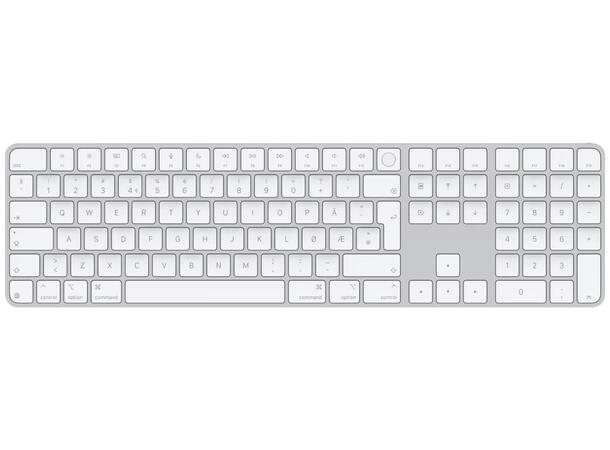 Apple Magic Keyboard Touch ID og talltas For Mac-modeller med Apple-chip, Norsk, 