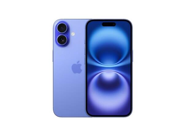 Brukt iPhone 16 128GB Blå A-Gradering 