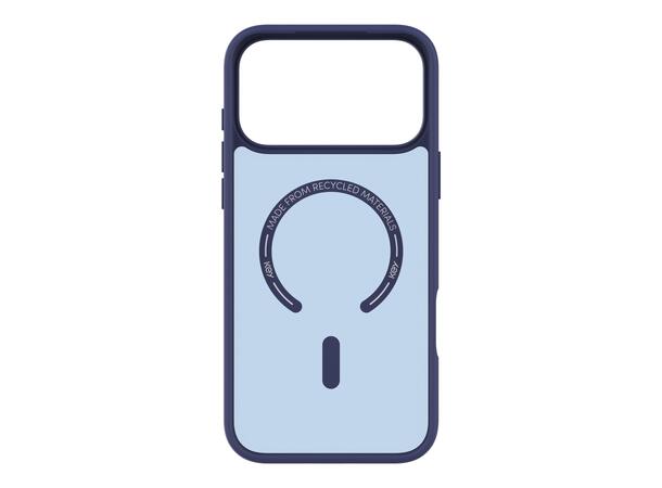 KEY Frosted Case IP18/17 Pro Max Blue MagSafe 