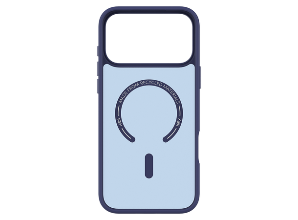 KEY Frosted Case IP18/17 Pro Max Blue 
