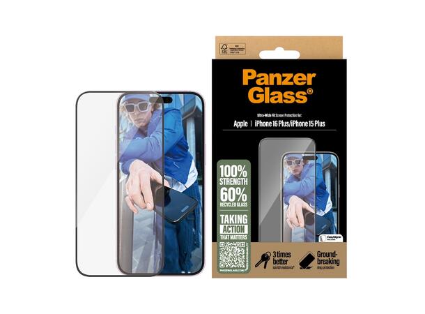PanzerGlass UWF 15/16+ iPhone 15/16+ 
