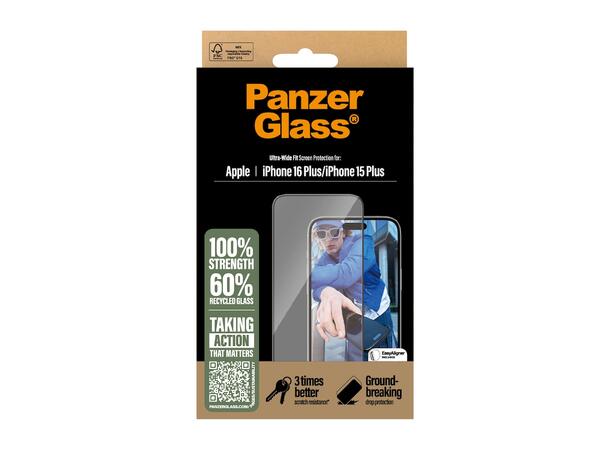 PanzerGlass UWF 15/16+ iPhone 15/16+ 