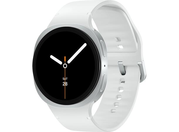 Samsung Galaxy Watch8 44mm eSim Sølv 
