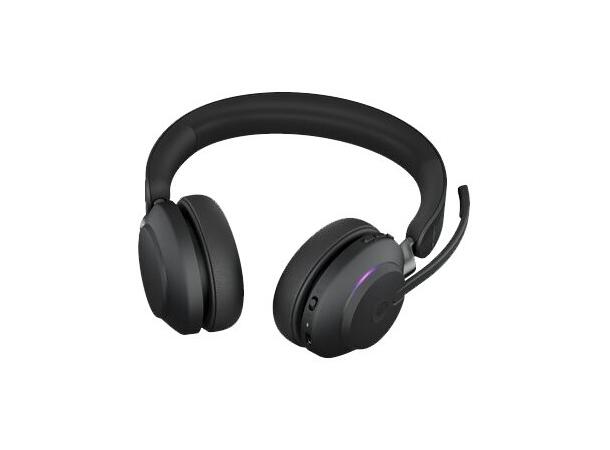 Jabra Evolve2 65  MS Stereo Black Inkl. Chagerstand and Link380 USB-A 