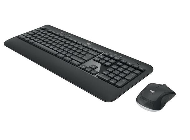 Logitech MK540 Advanced Combo Trådløs Nordic, tre års batteritid, M310 m 