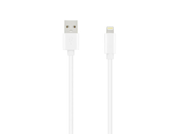 KEY USB-A til Lightning Kabel 3m 