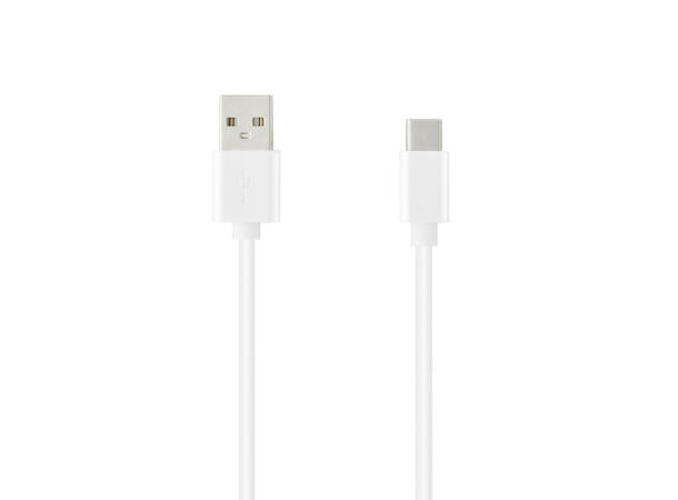 KEY USB-A til USB-C Kabel 3m 2.0 Kabel 