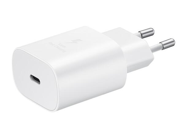 Samsung Adapter USB-C 25W Leveres uten kabel 