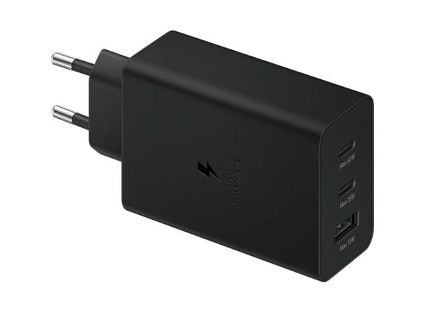 WALL CHARGER GAN 3 PORTS 65W 