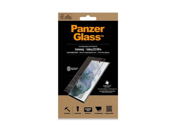 PanzerGlass SAM S22 Ultra Curved Black PanzerGlass S22 Ultra 