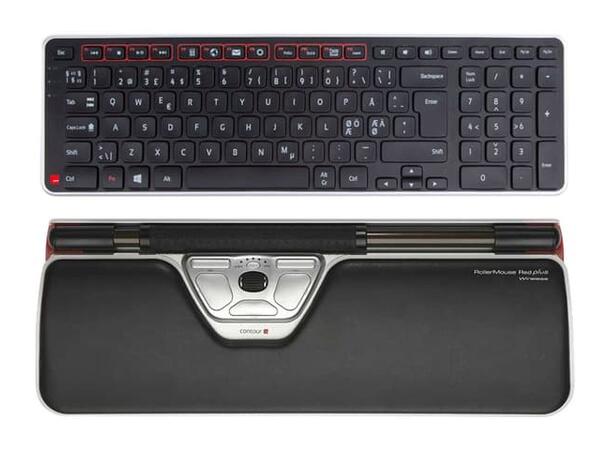 RollerMouse Red Plus WL + Balance Tastat RollerMouse Red Plus og Balance Tastatur 