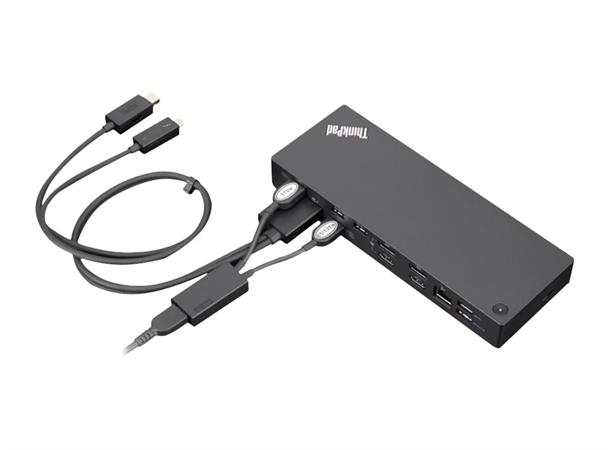 Lenovo ThinkPad Hybrid Docking USB-C 90W PD, 3+2 USB-A, 1xUSB-C, 2xHDMI 