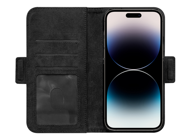 KEY Nordfjord Wallet IP14 Pro Max Sort Passer til iPhone 14 Pro Max 