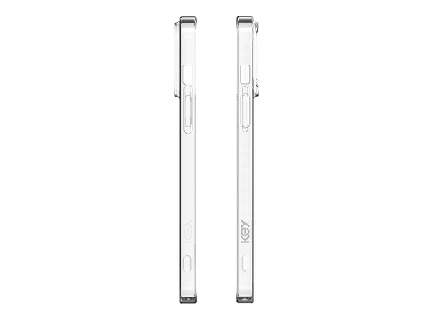 KEY Silicone IP14 Pro Max Klar Passer til iPhone 14 Pro Max 