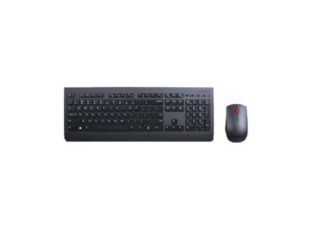 Lenovo Professional Wireless Tastatur Med mus. NO 